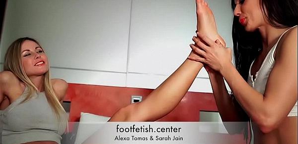  Foot Fetish Forced Worship Alexa Tomas Sarah Jain